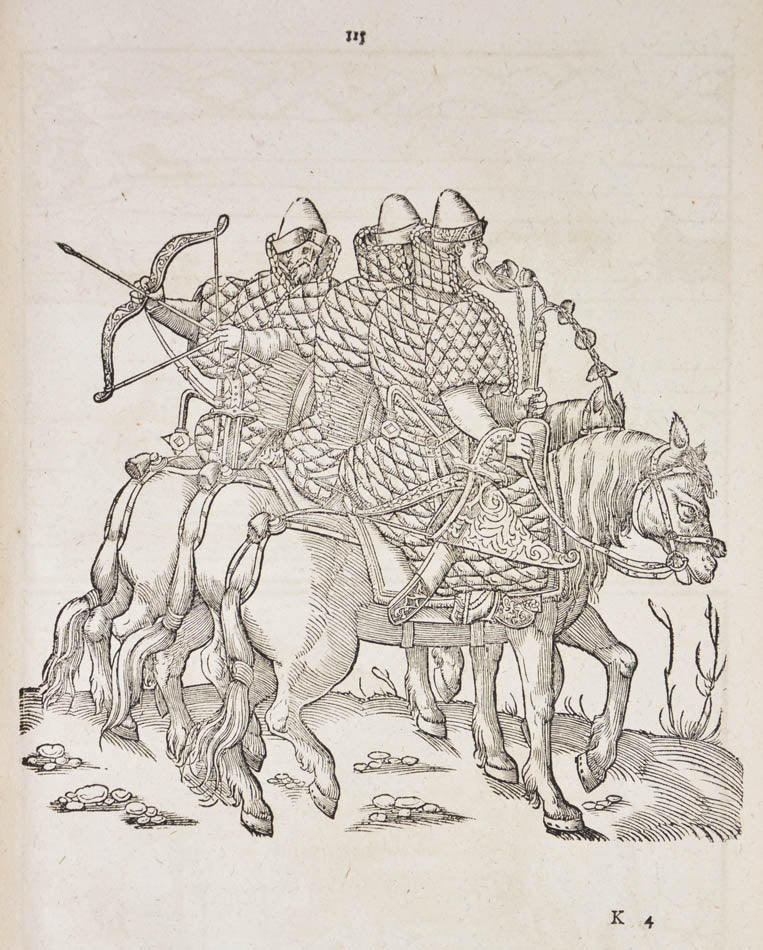 First edition of this compilation containing the first detailed eyewitness ethnography of Russia, a country largely unkown to Europeans at the time. 