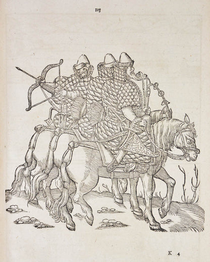 First edition of this compilation containing the first detailed eyewitness ethnography of Russia, a country largely unkown to Europeans at the time. 