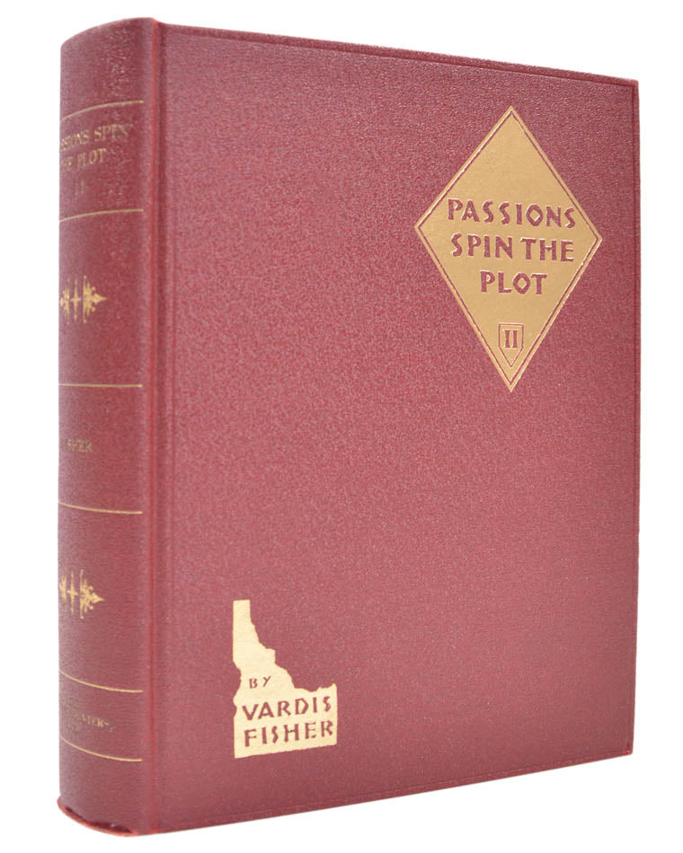 A stunning copy of this the second book in Vardis Fisher's 'Vridar Hunter' tetralogy, a series of semi-autobiographical novels set largely in Idaho.