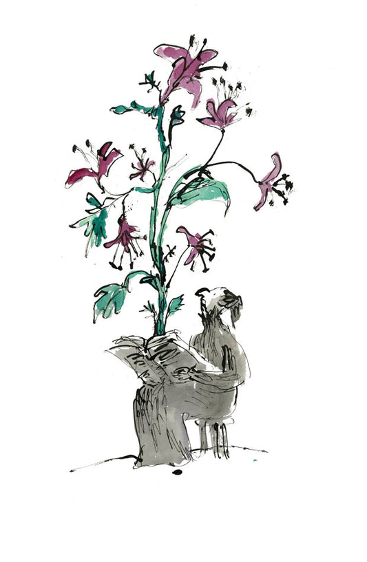 Original Quentin Blake print, signed by the artist. 