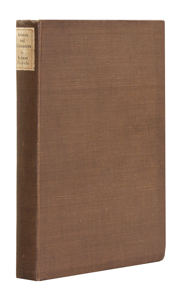 Also a faun's holiday & poems and phantasies... Nichols was one of the more highly acclaimed younger poets of the day, notably for his war poems.