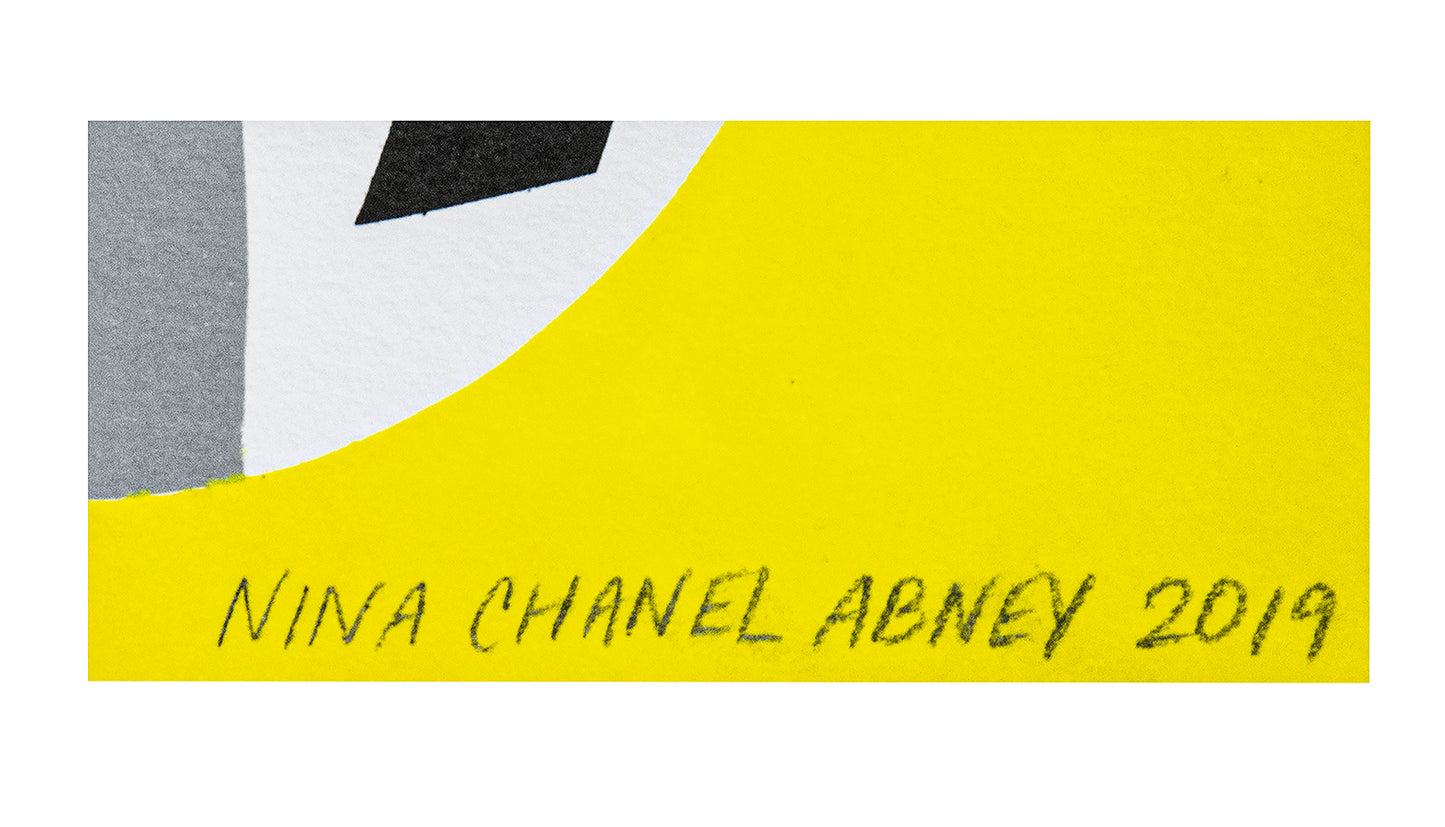 Suite of five relief prints, 2019, signed and numbered from the edition of 35, published by PACE NY