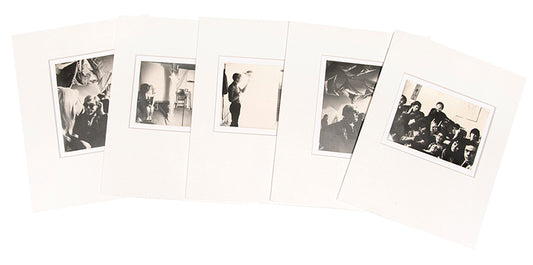 The publisher used these prints during preparation for Nat Finkelstein's 1989 book Andy Warhol Factory Years 1964-1967.<br />