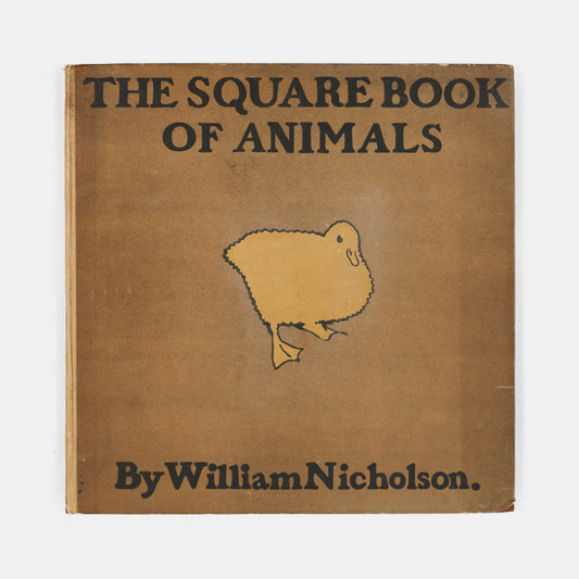 An unusually good example of what is generally regarded as the rarest of William Nicholson's illustrated works; accompanying rhymes by Arthur Waugh.