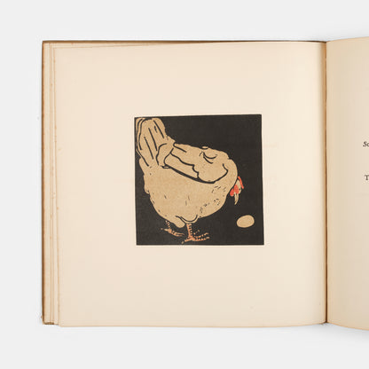 An unusually good example of what is generally regarded as the rarest of William Nicholson's illustrated works; accompanying rhymes by Arthur Waugh.