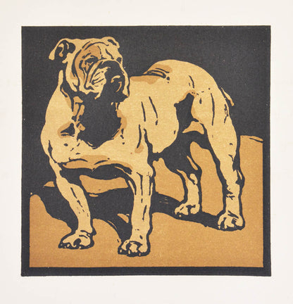 An unusually good example of what is generally regarded as the rarest of William Nicholson's illustrated works; accompanying rhymes by Arthur Waugh.