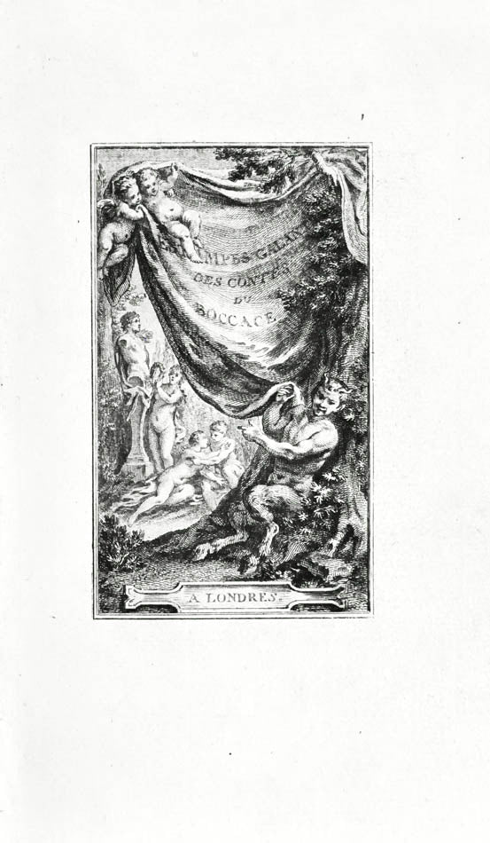 Le Decameron de Jean Boccace.
