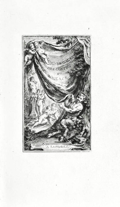 Le Decameron de Jean Boccace.