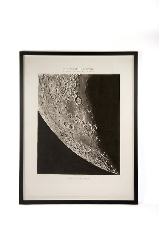 The finest and most meticulous images of the moon until the 1970s. Deemed worthy of exhibition at the Paris World's Fair 1900. 