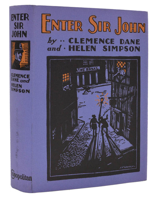 A stunning copy of this detective fiction title, introducing the character Sir John Saumarez, adapted for film by Alfred Hitchcock.