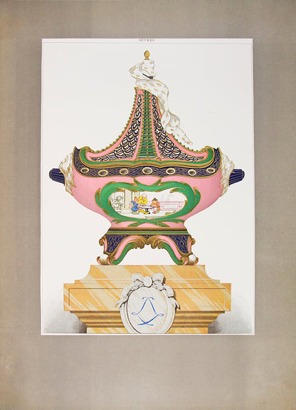 The title here is seen as the great authority on the subject, he soft-paste Sèvres porcelain factory opened in Vincennes in 1745 before moving to Versaille