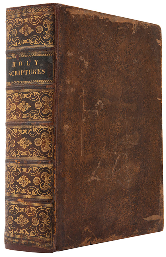 First edition of the first English translation of the entire Hebrew Bible by a Jew. 