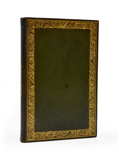 15 hand-coloured aquatints by Rawlins, publisher's green morocco, a very good copy