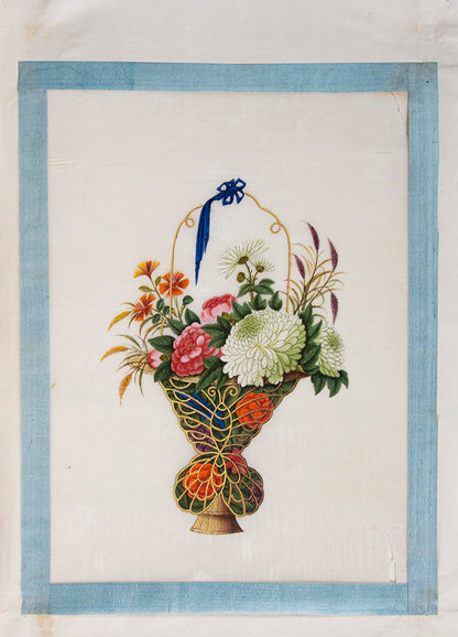 A rare set of albums by Tingqua also known as Guan Lianchang was the younger brother of Lam Qua and was the most famous of the Canton artists. 