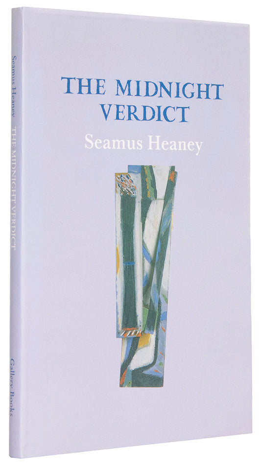 First edition of The Midnight Verdict by Seamus Heaney, inscribed by the author.