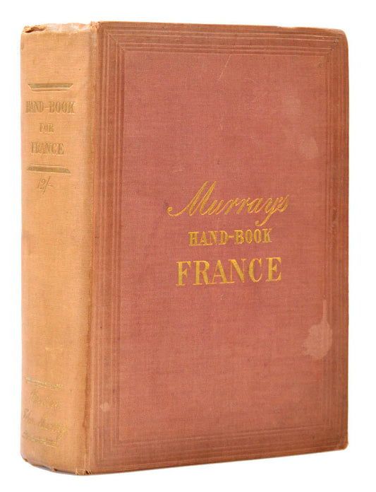 A very good example of an early murray handbook written by John Murray III. Paris not included in this guide.<br />