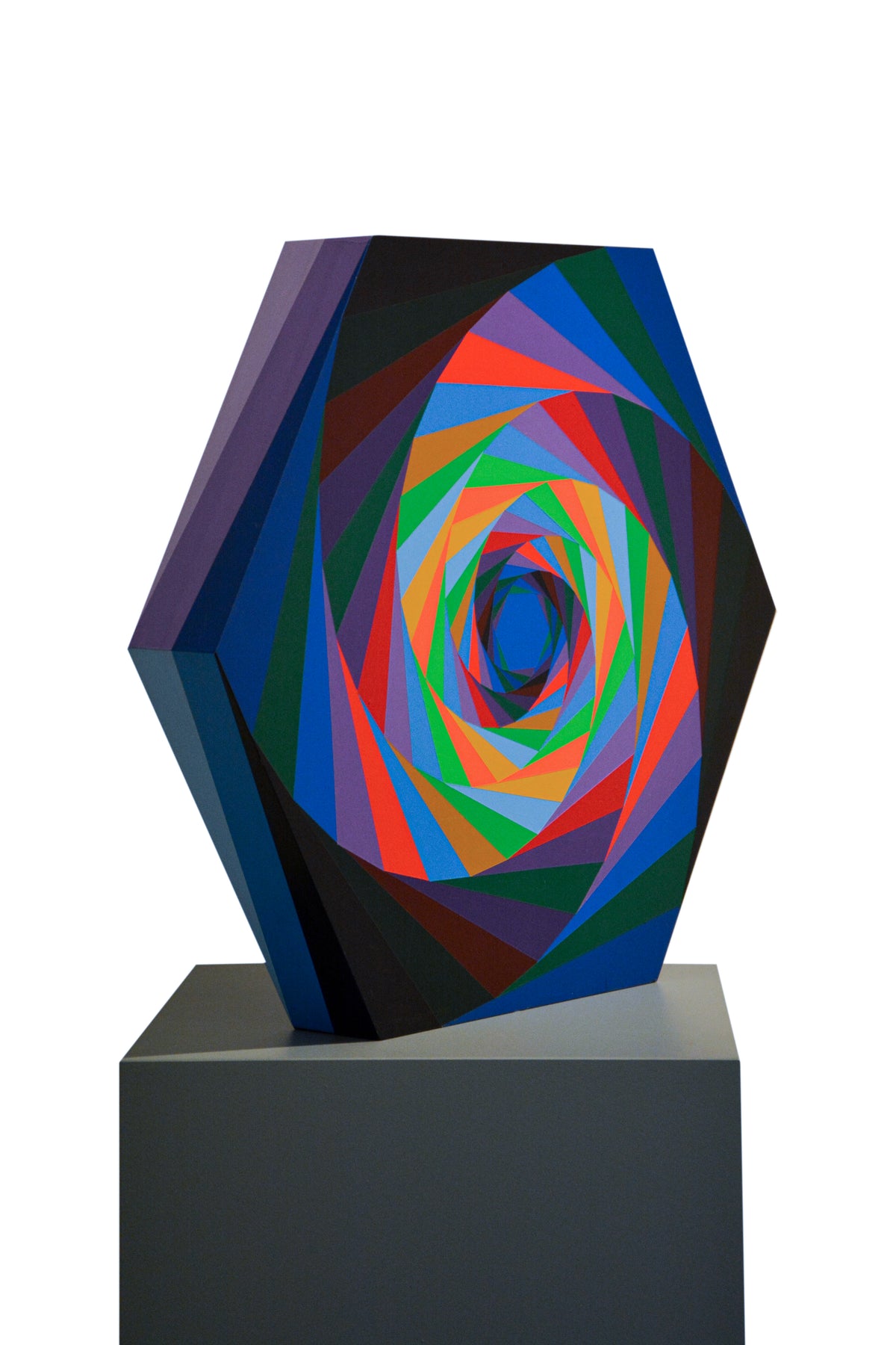 Shaped wood, 1990, hand-painted with acrylic in colours, signed and numbered from the edition of 175, published by Circle Fine Art Corporation, Chicago