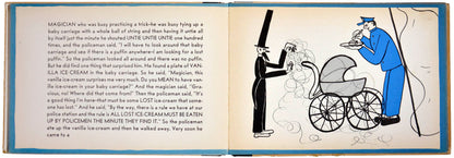 An unusual children's book, without question uncommon. The adventures of Mrs Ticklefeather and her puffin called Paul as they hunt the perfect sunflower.