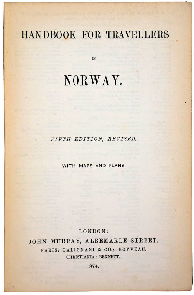 Scarce title.