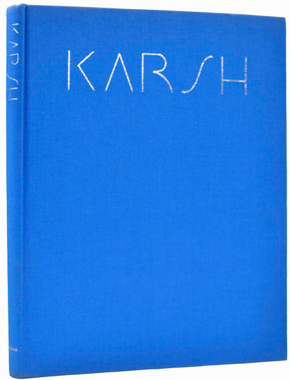 An attractive dedication copy of Karsh's striking portraits. The photographer has inscribed this copy 'To: Gordon Parks, in friendship, Yousuf Karsh'. 