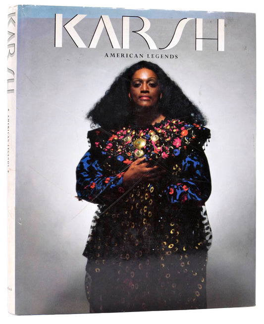 An attractive dedication copy of Karsh's striking portraits. The photographer has inscribed this copy 'To: Gordon Parks, in friendship, Yousuf Karsh'. 