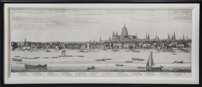 Copper engraving, printed on five sheets.  