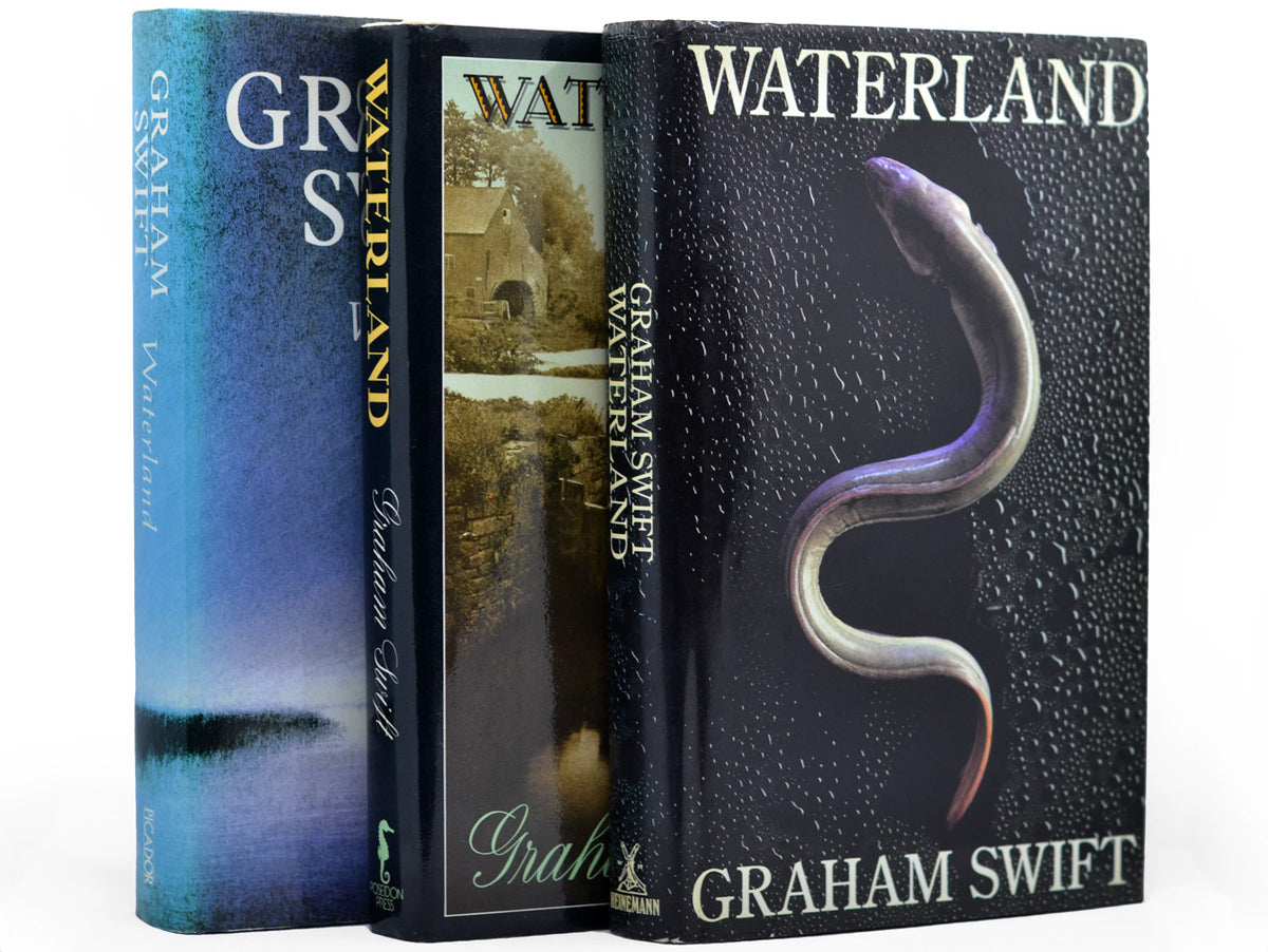 Three editions of the author's third novel, doing for the Fens of Northern England what Wuthering Heights did for the Moors...
