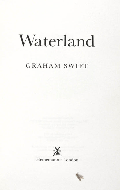 Three editions of the author's third novel, doing for the Fens of Northern England what Wuthering Heights did for the Moors... 
