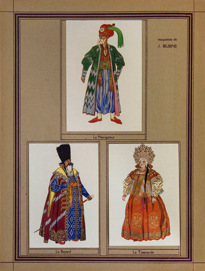 Programme for Tzar Saltan, Started after the death of Diaghilev in 1929, the Opéra Privé de Paris was a continuation of the Ballets Russes.