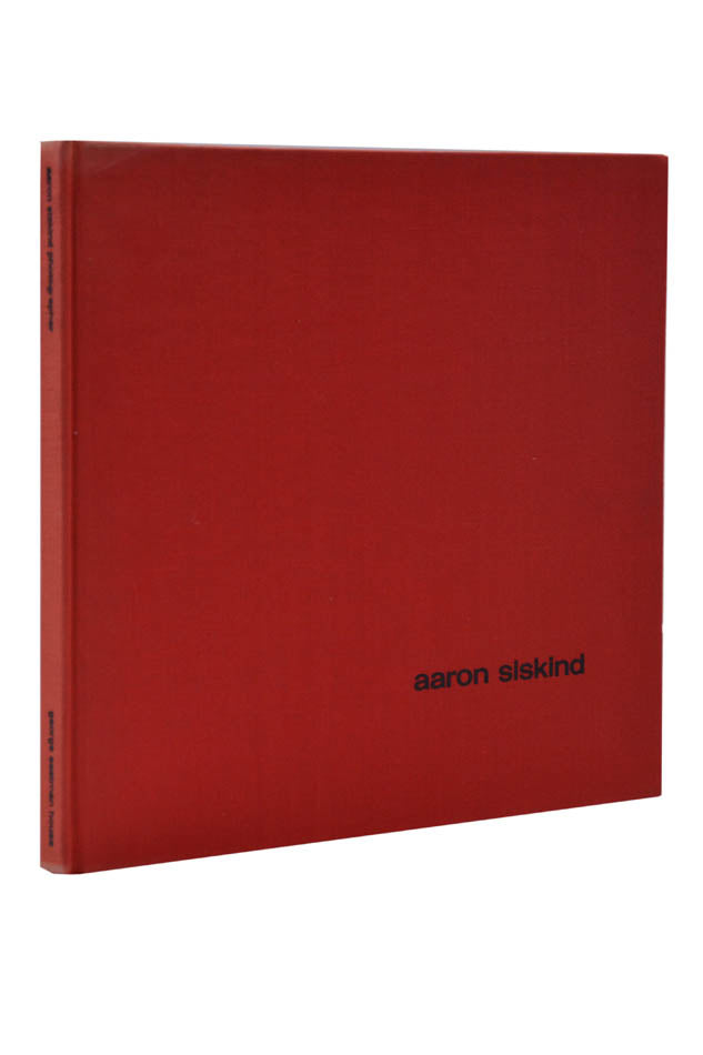 This book includes an extensive bibliography and chronology of the American photographer's work. Inscribed first edition.