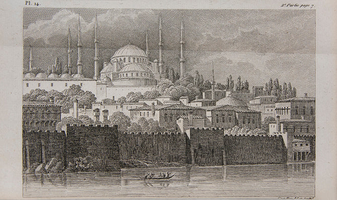 A draughtsman in 1796 with a French engineering mission led by Pierre Ferregau, who hoped to be awarded a contract for building new docks. 