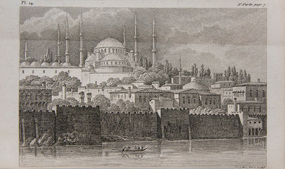A draughtsman in 1796 with a French engineering mission led by Pierre Ferregau, who hoped to be awarded a contract for building new docks. 