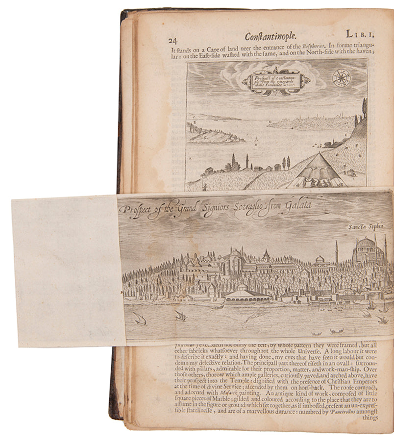 George Sandys (1578-1644) travelled in the Levant in 1610, spending a year in Turkey, Palestine and Egypt
