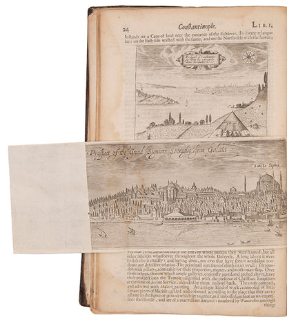 George Sandys (1578-1644) travelled in the Levant in 1610, spending a year in Turkey, Palestine and Egypt