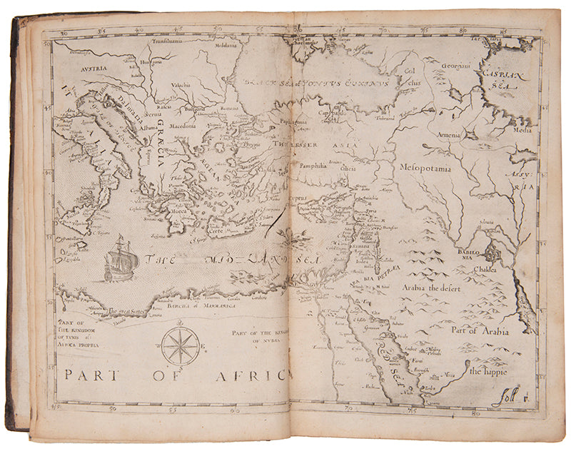 George Sandys (1578-1644) travelled in the Levant in 1610, spending a year in Turkey, Palestine and Egypt