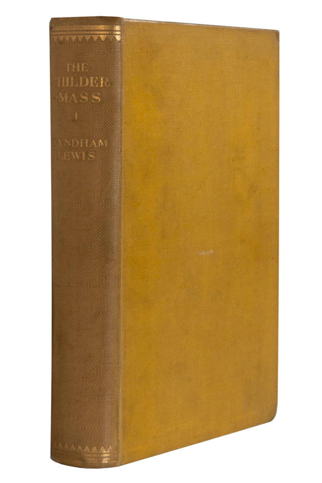 The special limited edition of the first part of Wyndham Lewis' trilogy The Human Age, published simultaneously with an ordinary edition.