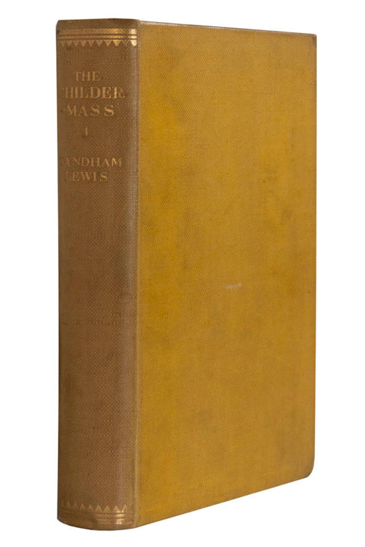 The special limited edition of the first part of Wyndham Lewis' trilogy The Human Age, published simultaneously with an ordinary edition.