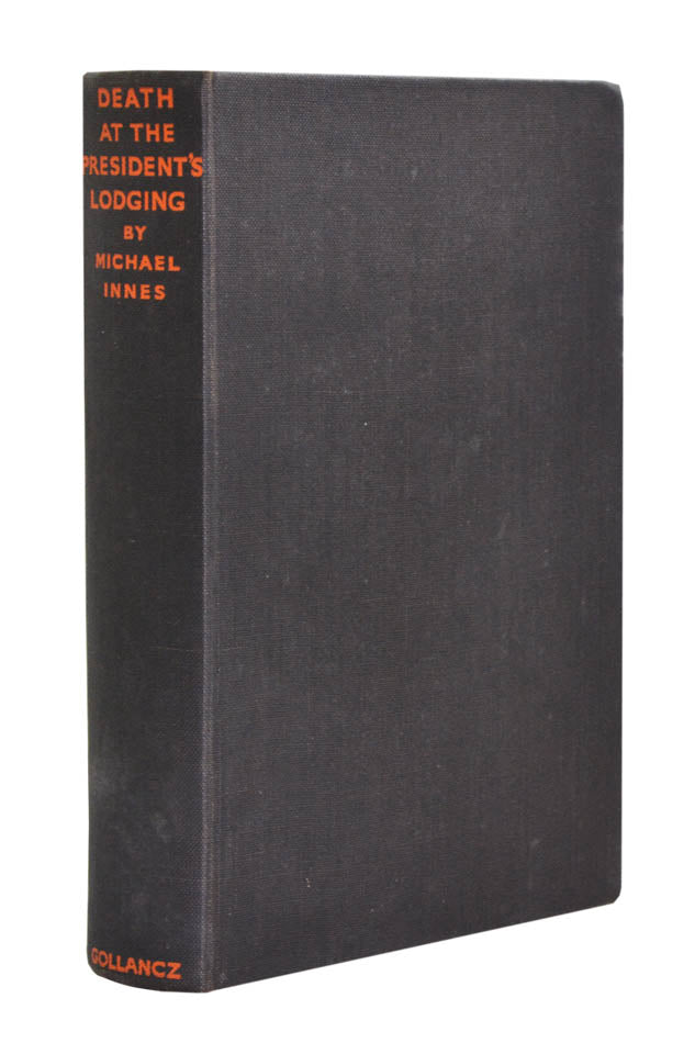 Very good example of the first novel by retired Oxford don JIM Stewart writing as Michael Innes, introducing crime fans to Sir John Appleby. Very scarce.