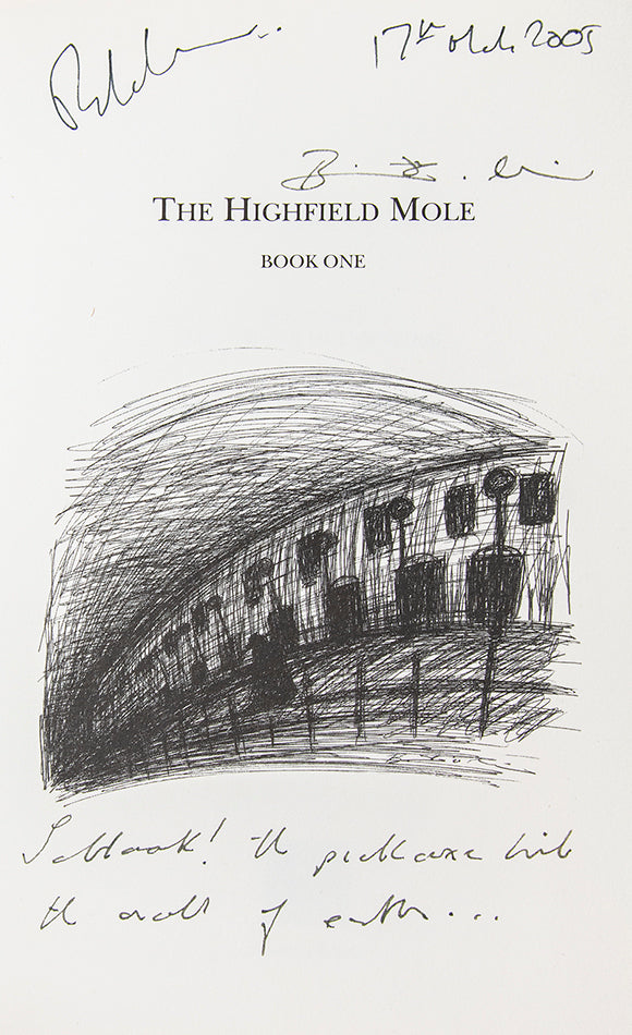 The first edition, softcover issue, of the first in the subsequently titled 'Tunnels' series, additionally inscribed 'Schlaak!...'