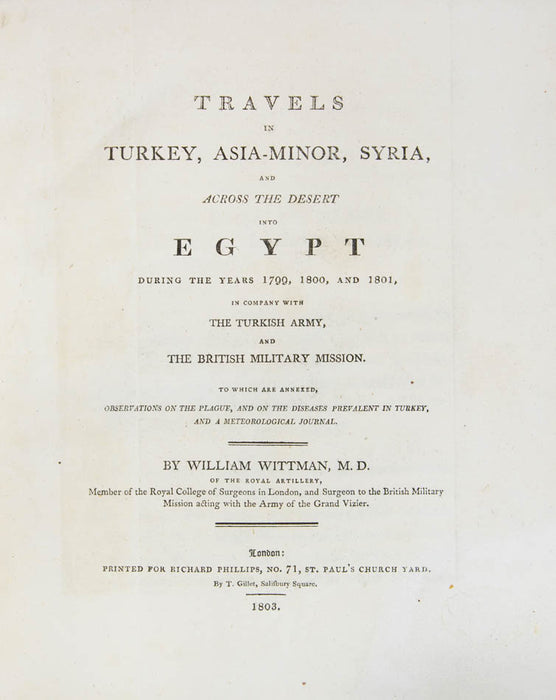 Travels in Turkey, Asia-Minor, Syria,