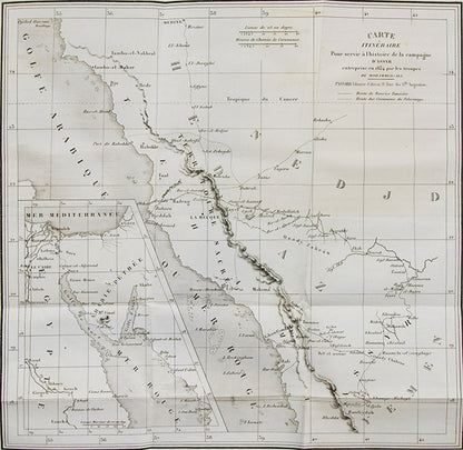 In 1833-34 Maurice Tamisier served as secretary to the chief medical officer in the armies sent by Muhammad Ali to suppress further uprisings in the Hejaz