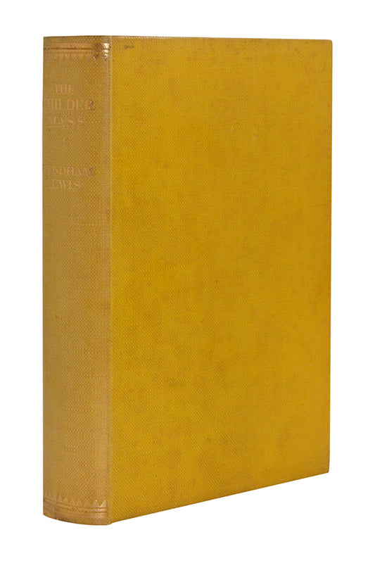 The special limited edition of the first part of Wyndham Lewis' trilogy The Human Age, published simultaneously with an ordinary edition.