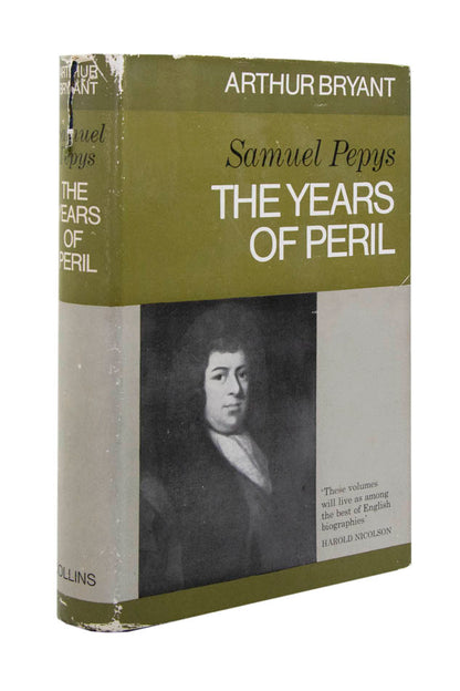 An exceptional assocation copy of Arthur Bryant's three volume biography of Samuel Pepys, each volume inscribed to Prime Minister Harold Wilson.