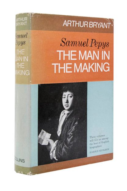 An exceptional assocation copy of Arthur Bryant's three volume biography of Samuel Pepys, each volume inscribed to Prime Minister Harold Wilson.
