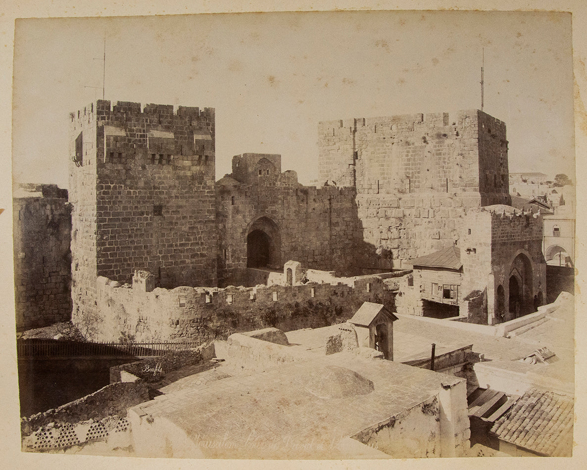 [Tower of David enterior, Jerusalem].