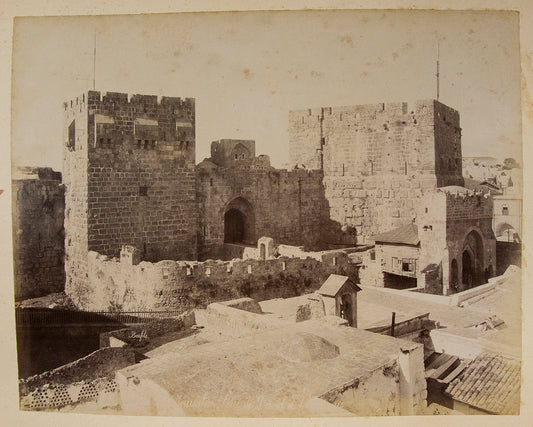 [Tower of David enterior, Jerusalem].