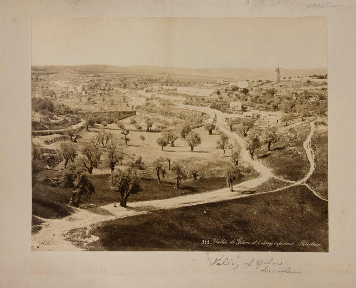 [Valley of Gihon, Jerusalem].