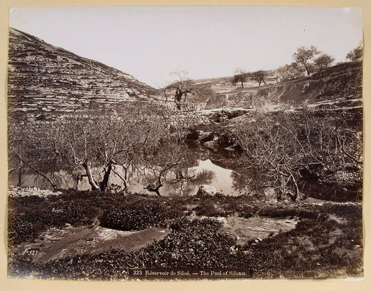 The Pool of Siloam.