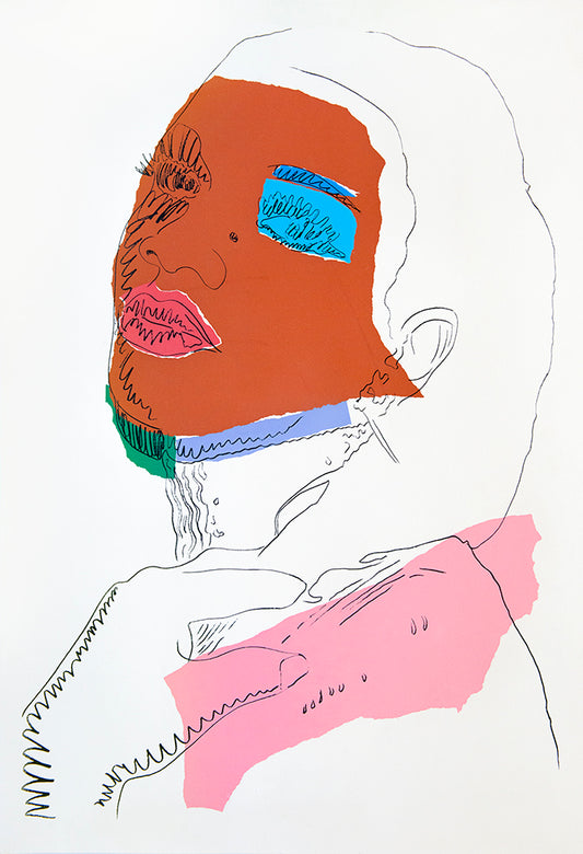 Screenprint unique trial proofs, printed by Rupert Jansen Smith, NY, with his blindstamp., published by Fondazione Amelio, Naples, Italy