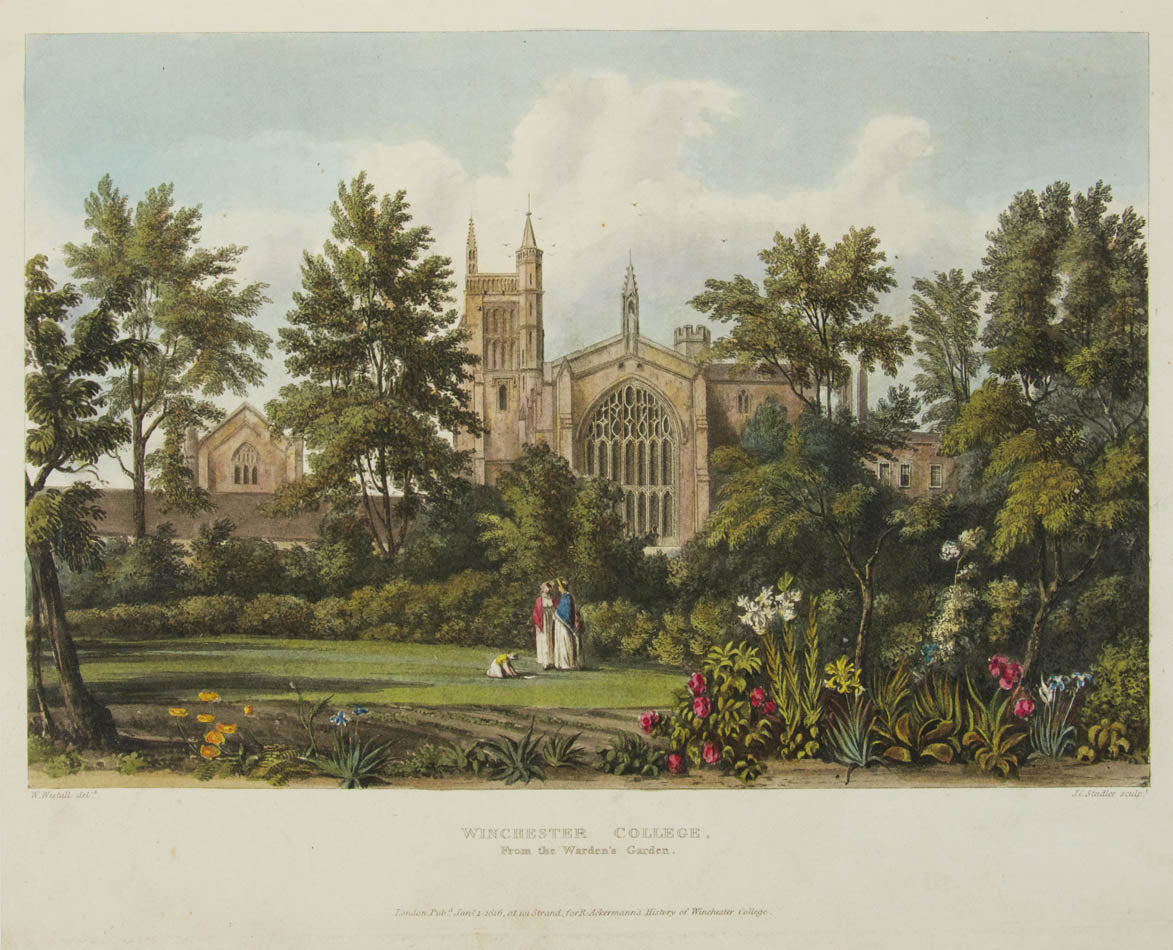 A first edition of the finest pictorial record of the nine most famous schools in England.